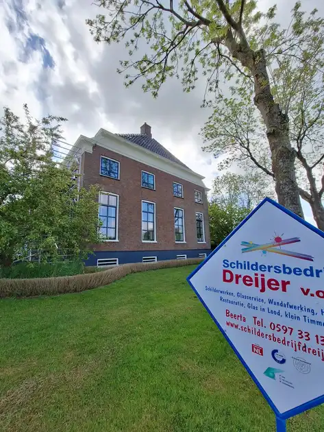 Boerderij in Scheemda weer als nieuw in de lak - Schildersbedrijf Dreijer Beerta