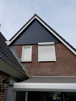 Keralit gevelbekleding woning in Beerta Schildersbedrijf Dreijer Beerta