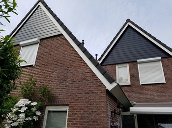 Keralit gevelbekleding woning in Beerta Schildersbedrijf Dreijer Beerta