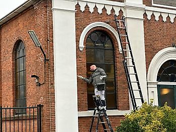 Renovatie van Evangelische Kerk Winschoten Schildersbedrijf Dreijer Beerta