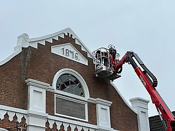 Renovatie van Evangelische Kerk Winschoten Schildersbedrijf Dreijer Beerta